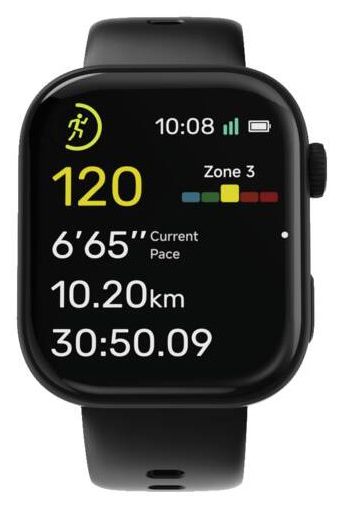 45 mm Smartwatch Quadratisch IP68  178690 7050 (Schwarz) 