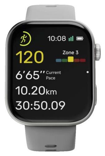45 mm Smartwatch Quadratisch IP68  178692 7050 (Silber) 