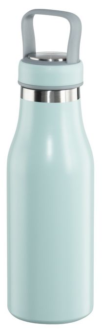 Edelstahl  181587 Isolierflasche 0,5l (Blau, Edelstahl) 