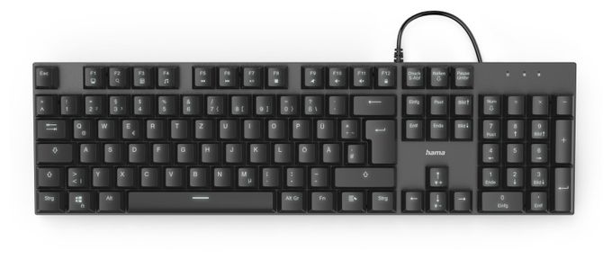 Büro Tastatur USB  182678 MKC-650 (Anthrazit, Schwarz) 