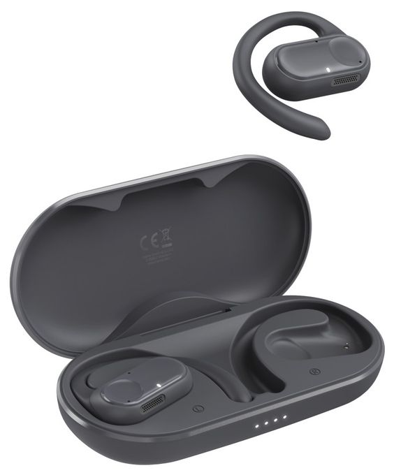 In-Ear Bluetooth Kopfhörer Kabellos TWS 6 h Laufzeit  184091 Spirit Open (Schwarz) 