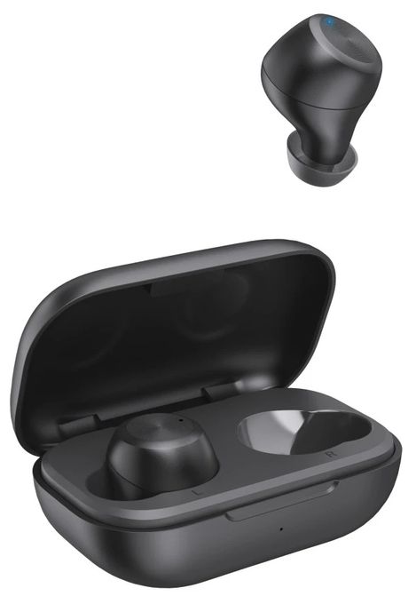 In-Ear Bluetooth Kopfhörer Kabellos TWS 4 h Laufzeit  184172 Spirit Chop II (Schwarz) 