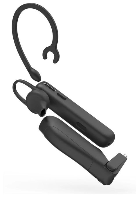 In-Ear Bluetooth Kopfhörer kabellos 10 h Laufzeit  184186 MyVoice Station (Schwarz) 