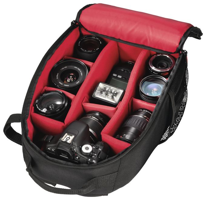 Kamera-Rucksack für Jede Marke 250 x 100 x 300 mm  185088 Samara 170 (Schwarz) 