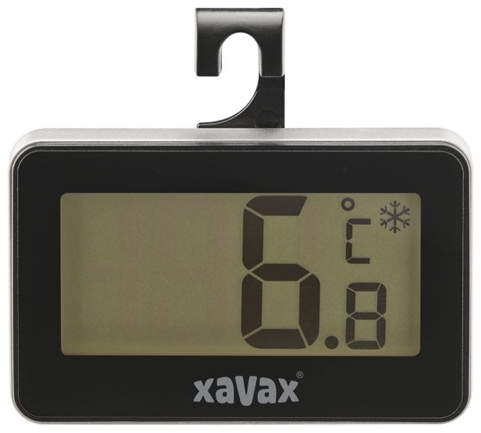  185853 Kühl-/Gefrierschrank-Thermometer (Schwarz) 