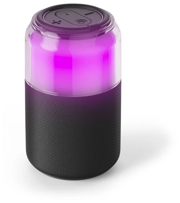 5 W Bluetooth Lautsprecher Laufzeit bis 10 h  188243 Can Speaker (Schwarz) 