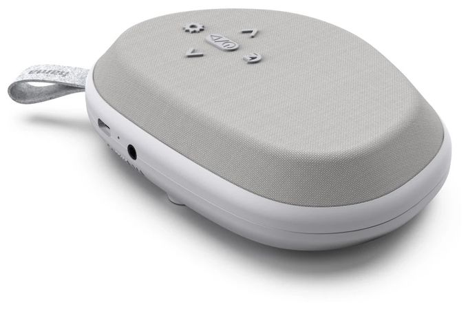 3 W Bluetooth Lautsprecher Laufzeit bis 20 h  188244 Calm (Grau, Weiß) 