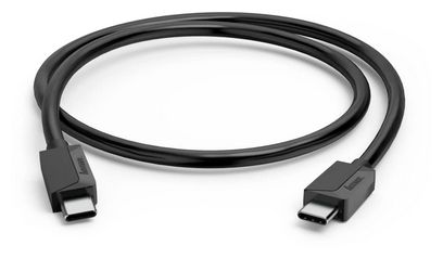 0,48 Gbit/s Stecker USB C auf USB C bis 60 W 3 m  200786 (Schwarz) 