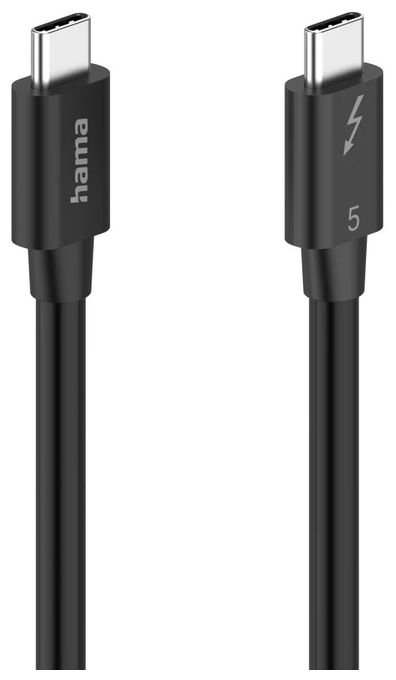 80 Gbit/s Stecker USB C auf USB C bis 240 W 1 m  200796 (Schwarz) 