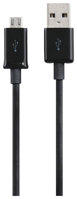 0,48 Gbit/s Stecker USB A auf Micro-USB B 0,9 m  200904 (Schwarz) 