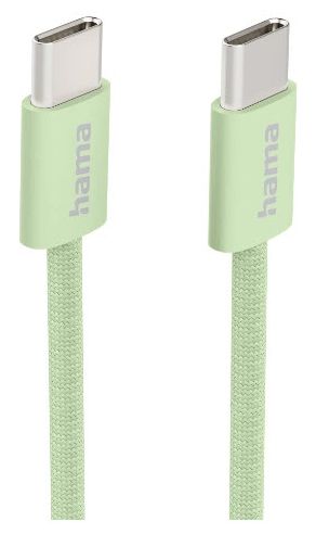 0,48 Gbit/s Stecker USB C auf USB C 1 m  201726 Fabric (Grün) 