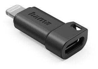 Stecker Lightning auf USB C Buchse  201734 (Schwarz) 