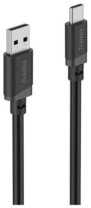 0,48 Gbit/s Stecker USB A auf USB C 0,5 m  201818 (Schwarz) 