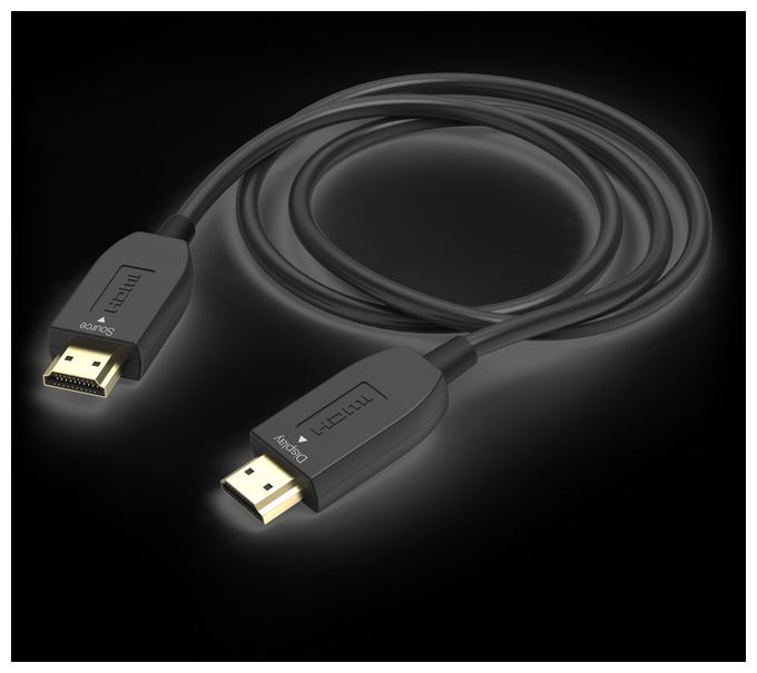 48 Gbit/s Stecker Gerade HDMI auf HDMI Typ A (Standard) 3 m  205345 (Schwarz) 