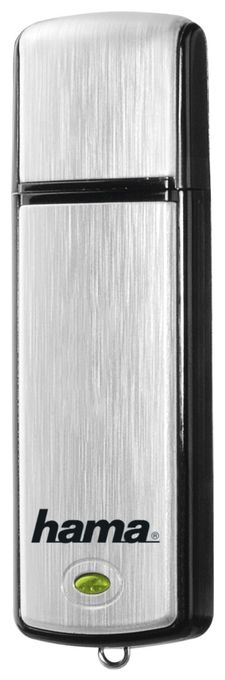 USB Typ-A Stick 128 GB  213106 Fancy (Schwarz, Silber) 