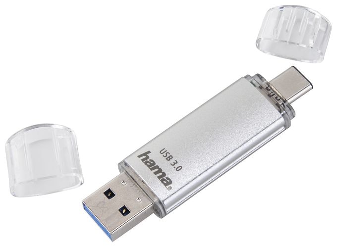 USB Type-A / USB Type-C Stick 32 GB  213107 C-Laeta (Silber) 