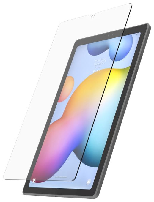 Klare Bildschirmschutzfolie aus gehärtetes Glas 9H für Samsung Galaxy Tab S6 Lite 10.4" 20/22 bis 26,4 cm (10.4") Kratzresistent  216360 Premium Displayschutzglas (Transparent) 
