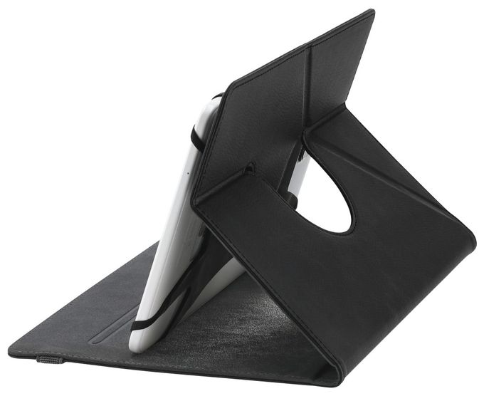 Folio aus Kunststoff für Jede Marke 9" - 11" bis 27,9 cm (11") mit Nicht zutreffend (Schwarz) 216434 360° Rotation Uni 