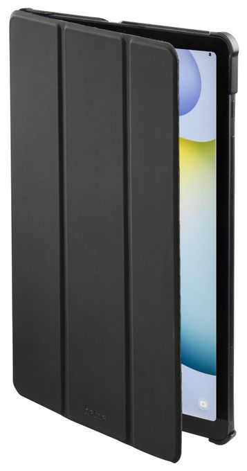 Folio aus Kunststoff für Samsung Galaxy Tab S6 Lite 10.4" 20/22 bis 26,4 cm (10.4") Schmutzabweisend, Staubresistent, Kratzresistent mit Magnetverschluss (Schwarz) 217211 Fold 