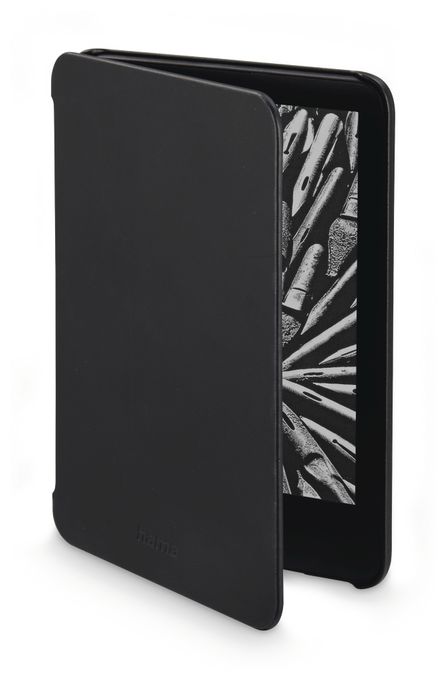 Folio aus Kunststoff für Amazon Kindle 5 (11th Gen. 2022) Schmutzabweisend, Staubresistent, Kratzresistent (Schwarz) 217241 Fold 