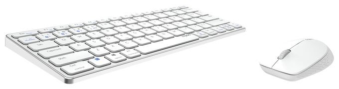 Büro Tastatur  217380 9600M (Weiß) 