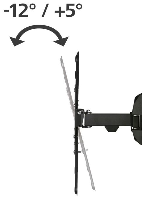 Wand Halterung 180° bis 165,1 cm (65") 20 kg -12 - 5° neigbar 220823 Fullmotion 