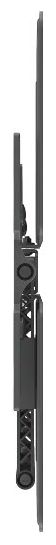 Wand Halterung 120° bis 2,29 m (90") 50 kg -12 - 3° neigbar 220852 ausziehbare und schwenkbare 