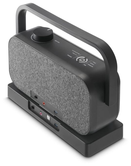Bluetooth Lautsprecher  221849 Senioren TV (Schwarz, Grau) 
