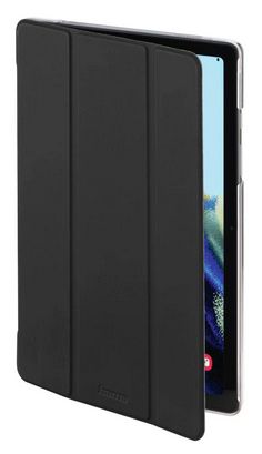 Folio aus Kunststoff für Samsung Galaxy Tab A9+ bis 27,9 cm (11") Schmutzabweisend, Staubresistent, Kratzresistent mit Magnetverschluss (Schwarz) 222010 Fold Clear 
