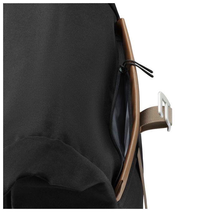 bis 41,1 cm (16.2 Zoll) (Schwarz/Braun) 222023 Silvan Notebook-Rucksack 