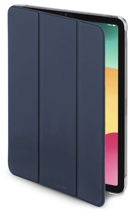 Folio aus Kunststoff für Apple iPad Pro 11" (2024) bis 27,9 cm (11") Schmutzabweisend, Staubresistent, Kratzresistent mit Magnetverschluss (Blau, Transparent) 222084 Fold Clear 