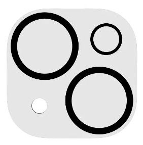 Kameraobjektivschutz gehärtetes Glas 9H für  Apple iPhone 15 / 15 Plus Bruchfest, Schlagfest, Schlagfest, Kratzresistent, Splitterfrei, Schockresistent 222742 Cam Protect 