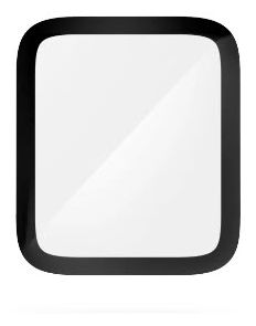 Klare Bildschirmschutzfolie Kunststoff 4H für  Apple Watch 4 / 5 / 6 / SE 1st / 2nd Gen, 40mm Schlagfest, Schlagfest, Kratzresistent, Schockresistent 222767 Super Hybrid 