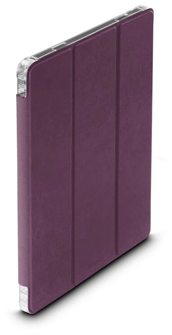 Folio aus Mikrofaser, Samt für Samsung Galaxy Tab A9+ (11") bis 27,9 cm (11") Stoßfest, Kratzresistent, Schockresistent mit Magnetverschluss (Bordeaux, Transparent) 227017 Extreme Protect 