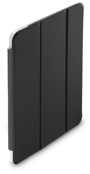 Folio aus Kunststoff für Apple iPad Pro 13" (2024) bis 33 cm (13") Schmutzabweisend, Staubresistent, Kratzresistent mit Magnetverschluss (Schwarz, Transparent) 227047 Fold Clear 
