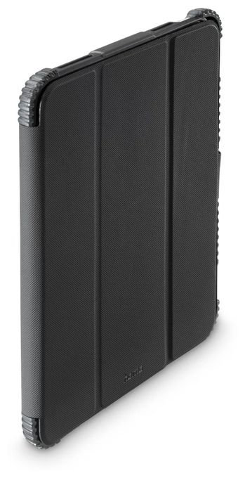 Folio aus Kunststoff für Apple iPad 11 bis 27,7 cm (10.9") Kratzresistent, Schockresistent mit Magnetverschluss (Schwarz, Transparent) 227098 Protection 