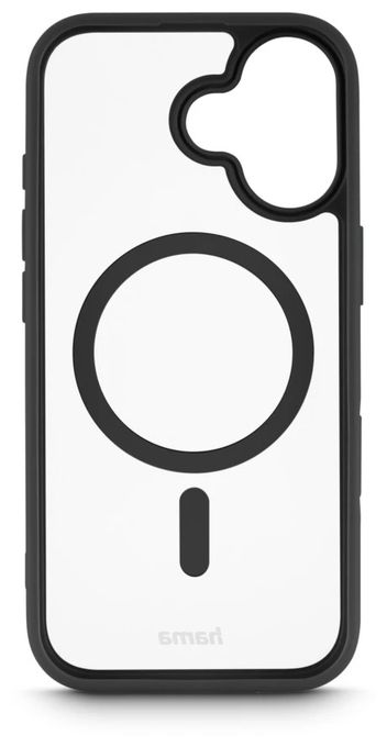 Cover für Apple iPhone 17 (Schwarz, Transparent) 232381 Frame Protect 