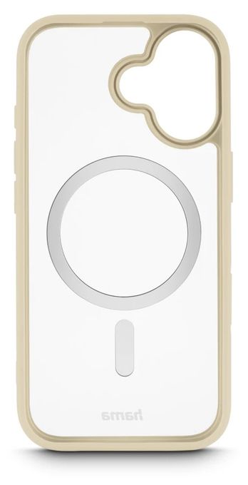 Cover für Apple iPhone 17  232383 Frame Protect (Beige, Transparent) 
