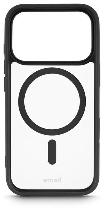 Cover für Apple iPhone 17 Pro (Schwarz, Transparent) 232404 Frame Protect 