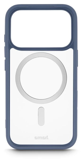 Cover für Apple iPhone 17 Pro  232405 Frame Protect (Blau, Transparent) 