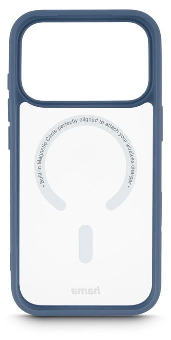Cover für iPhone 17 Pro Max / 18 Pro Max  232467 Frame Protect (Blau, Transparent) 