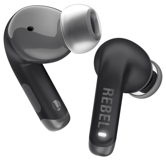 In-Ear Bluetooth Kopfhörer Kabellos TWS IPX4 USB Typ-C  232961 Twins Fuse 2 (Dunkles Grau) 