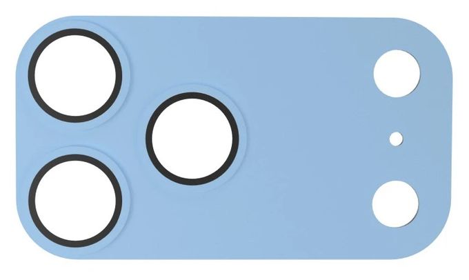 Kameraobjektivschutz Gehärtetes Glas, Aluminium 9H für  Apple iPhone 18 Pro Max Schlagfest, Kratzresistent, Schlagfest 233329 Cam Protect Pro 