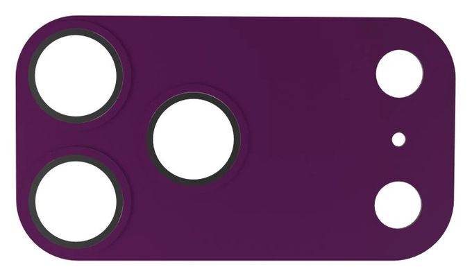 Kameraobjektivschutz Gehärtetes Glas, Aluminium 9H für  Apple iPhone 18 Pro Schlagfest, Kratzresistent, Schlagfest 233330 Cam Protect Pro 