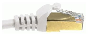 Cat5e Patch Cable STP, 7.5 m, white 