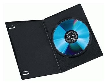 DVD Slim Box 25, Black 