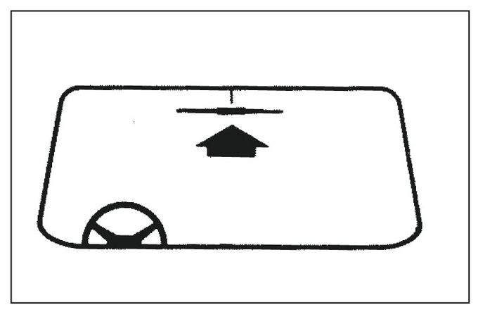 Elektronische Scheibenantenne für UKW-Empfang im Auto 
