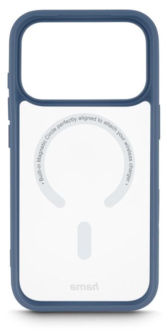 Cover für Apple iPhone 17 Pro Max / 18 Pro Max  232467 Frame Protect (Blau, Transparent) 