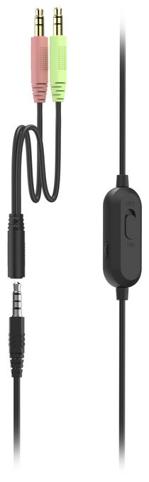 139933 HS-P200 V2 Over Ear Kopfhörer kabelgebunden (Schwarz) 