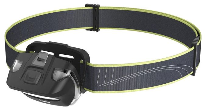 LED-Stirnlampe "HL110", Batterien, COB, Kopflampe zum Joggen, Sport, 2 Modi 